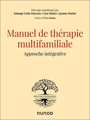 cover image of Manuel de thérapie multifamiliale